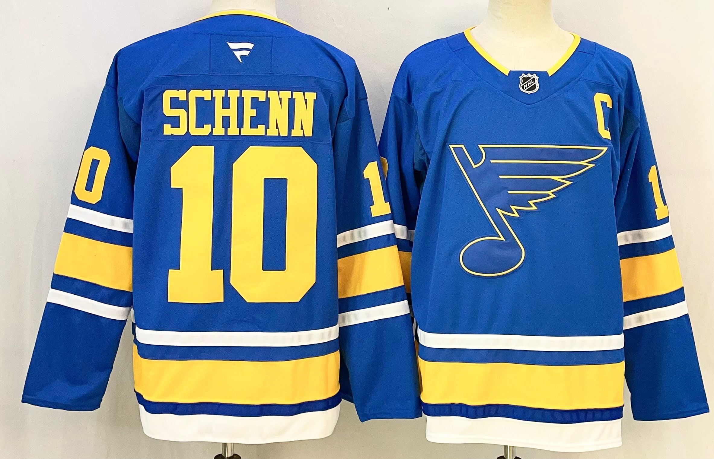 Men St.Louis Blues #10 Schenn Blue 2026 Adidias NHL Jersey style 001